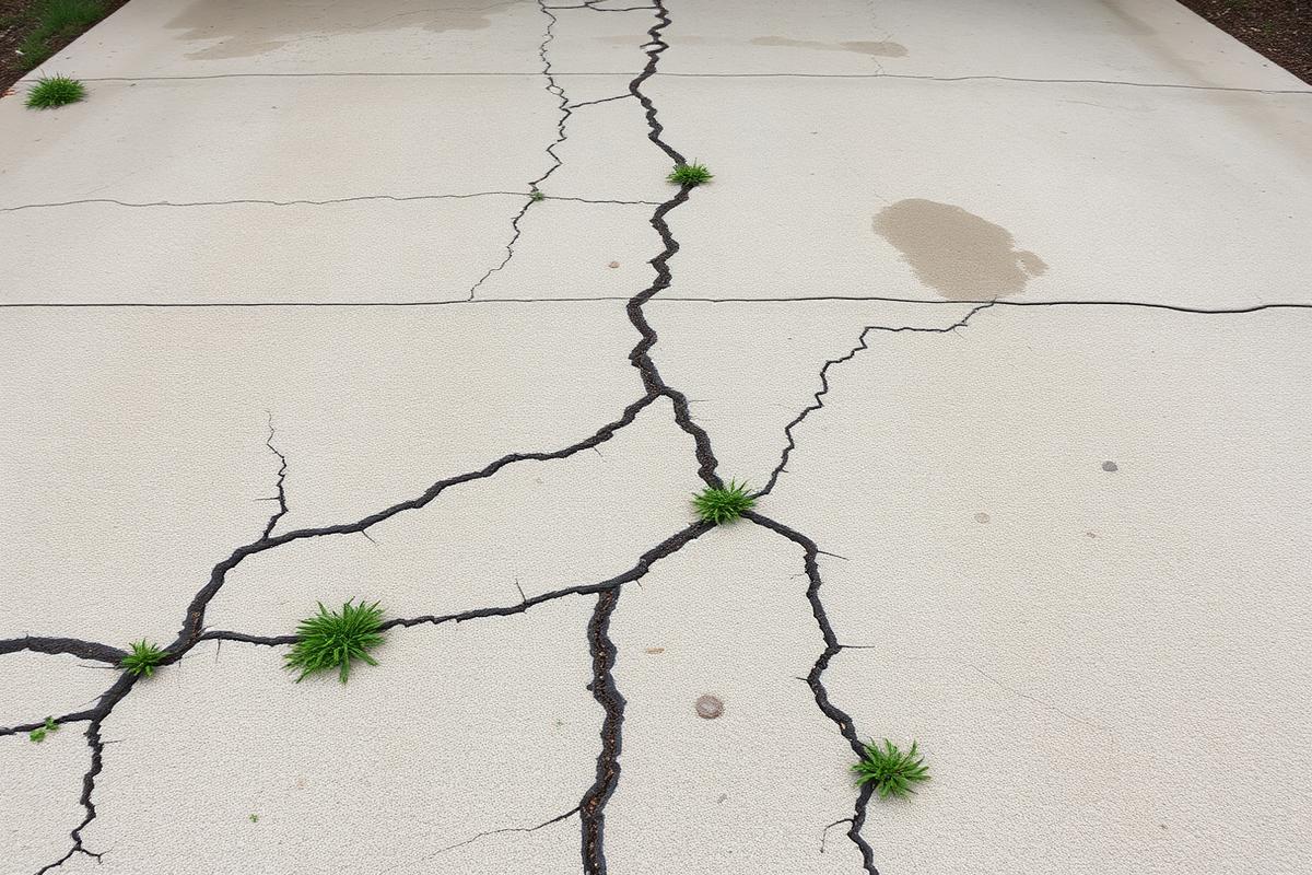 Driveway Replacement before