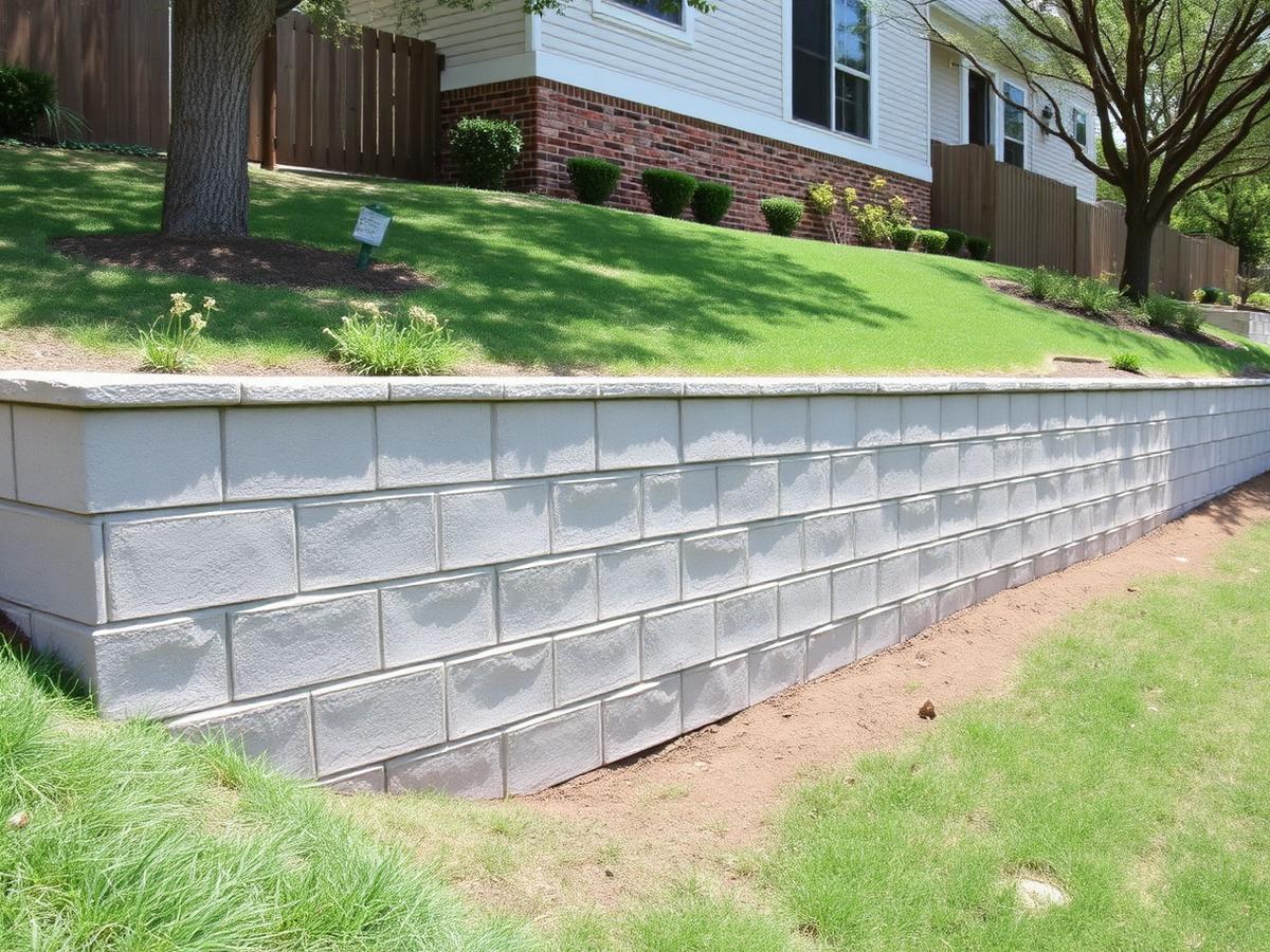 Retaining Walls project example